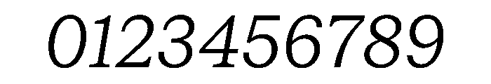 STKBureauSerifCollection LightItalic Instance Font OTHER CHARS