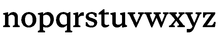 STKBureauSerifCollection Medium Instance Font LOWERCASE