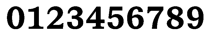 STKBureauSerifMono Bold Font OTHER CHARS