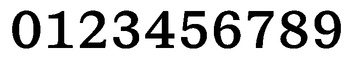 STKBureauSerifMono Medium Font OTHER CHARS