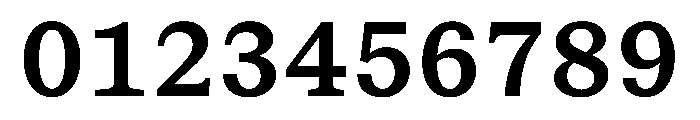 STKBureauSerifMono SemiBold Font OTHER CHARS