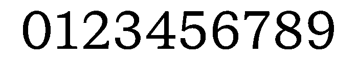 STKBureauSerifSemiMono Book Font OTHER CHARS