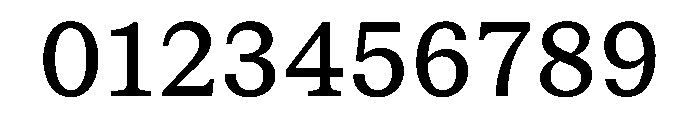 STKBureauSerifSemiMono Regular Font OTHER CHARS