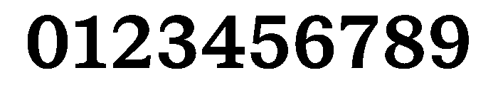 STKBureauSerifSemiMono SemiBold Font OTHER CHARS