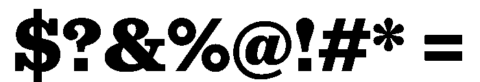 STKEarl Black Instance Font OTHER CHARS