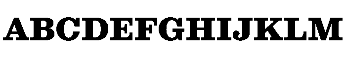 STKEarl Black Instance Font UPPERCASE