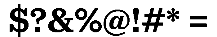 STKEarl Bold Font OTHER CHARS