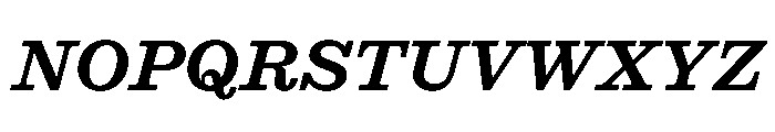 STKEarl BoldItalic Font UPPERCASE