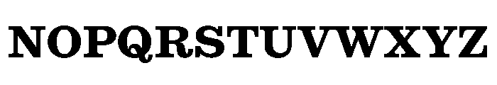 STKEarl Heavy Instance Font UPPERCASE