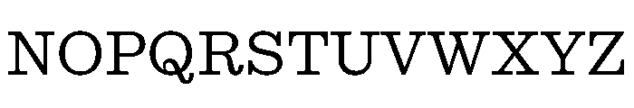 STKEarl Light Instance Font UPPERCASE
