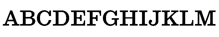 STKEarl Medium Instance Font UPPERCASE