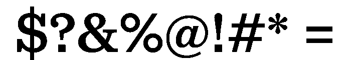 STKEarl Medium Font OTHER CHARS