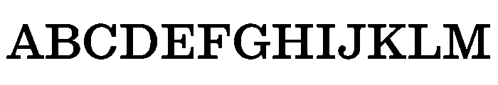 STKEarl Medium Font UPPERCASE