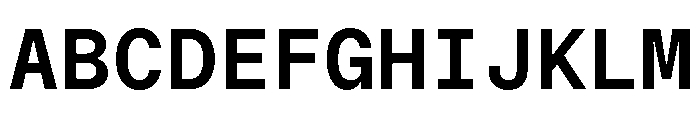 STKGerhard SemiBold Font UPPERCASE