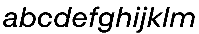 STKMiso Italic FONT