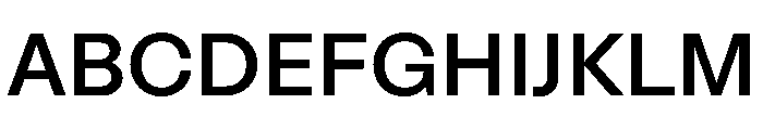 STKMiso Medium Font UPPERCASE