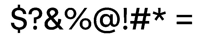 STKMiso Regular Font OTHER CHARS