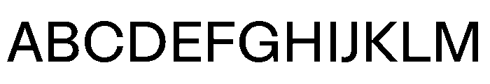 STKMiso Regular Font UPPERCASE