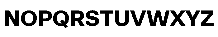 STKMisoComplete Bold Instance Font UPPERCASE