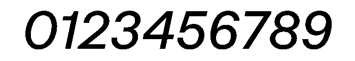 STKMisoComplete Italic Instance Font OTHER CHARS