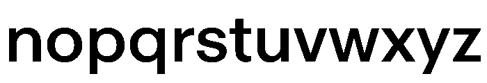 STKMisoComplete Medium Instance Font LOWERCASE
