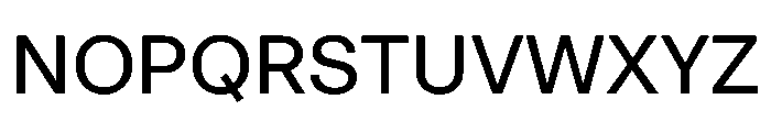 STKMisoComplete Regular Instance Font UPPERCASE