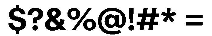 STKMisoComplete SemiBold Instance Font OTHER CHARS