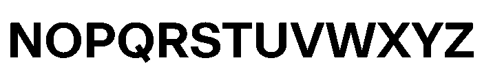 STKMisoComplete SemiBold Instance Font UPPERCASE