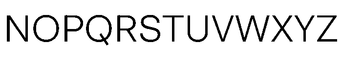 STKMisoComplete Thin Instance Font UPPERCASE