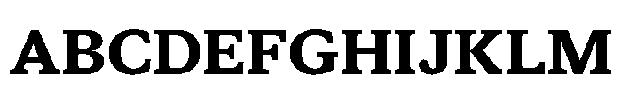 STKSaga Bold Font UPPERCASE
