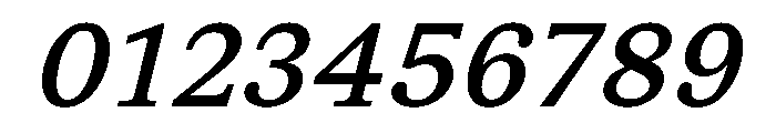 STKSaga BookItalic Instance Font OTHER CHARS