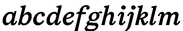 STKSaga BookItalic FONT