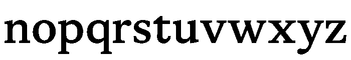 STKSaga Book Font LOWERCASE