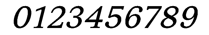 STKSaga Italic Instance Font OTHER CHARS