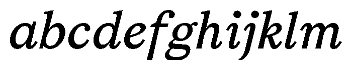 STKSaga Italic FONT