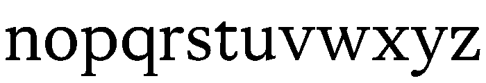 STKSaga Light Instance Font LOWERCASE