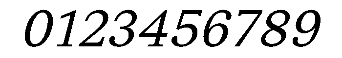 STKSaga LightItalic Instance Font OTHER CHARS