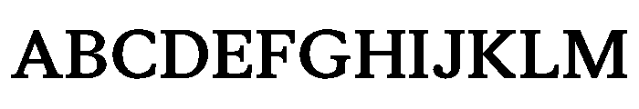 STKSaga Medium Font UPPERCASE
