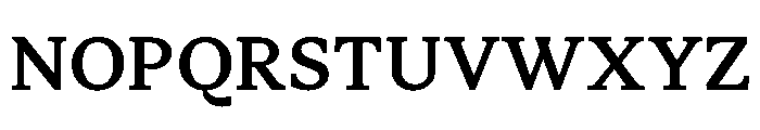 STKSaga Medium Font UPPERCASE