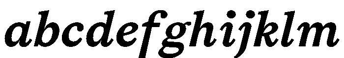 STKSaga MediumItalic Instance FONT