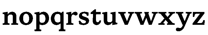STKSaga Medium Font LOWERCASE
