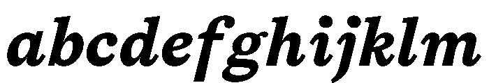 STKSaga SemiBoldItalic FONT