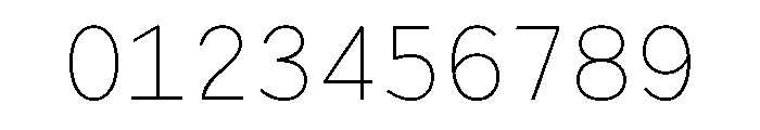 STMonochromic230724 Regular Font OTHER CHARS