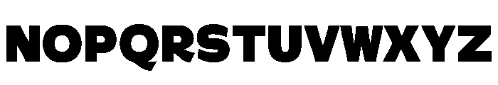 STOUT Heavy Font UPPERCASE