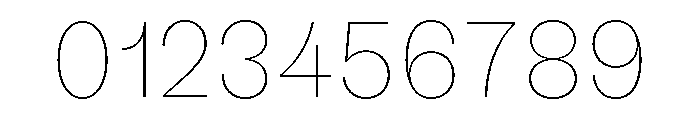 StabilGrotesk 10Hairline Font OTHER CHARS