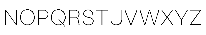 StabilGrotesk 20Fine Font UPPERCASE