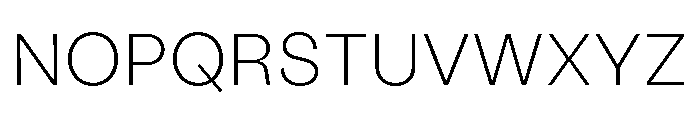 StabilGrotesk 30Thin Font UPPERCASE