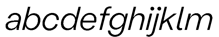 StabilGrotesk 45LightItalic FONT