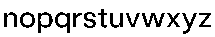 StabilGrotesk 50Regular Font LOWERCASE