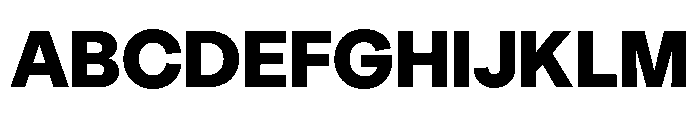 StabilGrotesk 80Black Font UPPERCASE